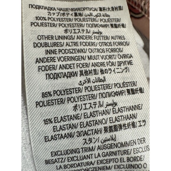 BODEN Arezzo V-neck Bikini Top True Navy, Paisley Terrace & Matching Bottom 8-10 - Picture 8 of 10